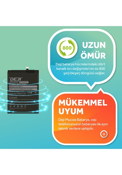 Poco M4 / Redmi Note 11e 5g Mucize Batarya Deji Bn5h