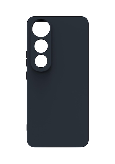 Vivo V50 Lite Kılıf Kamera Korumalı Silikon Rubber Arka Kapak Lacivert