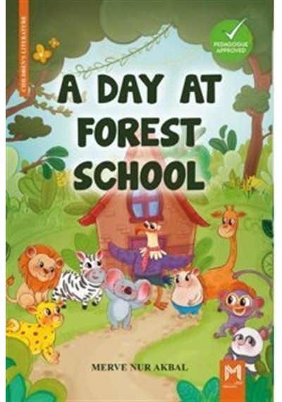 A Day At Forest School İngilizce Orman Okulunda Bir Gün Renkl...