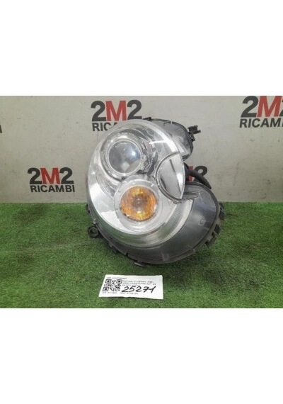 Mini Cooper S 2010 Yılında Çıkan Kasa R56 Ön Far Elektrikli Motorlu Merceklı Sağ Oem No: 63127269