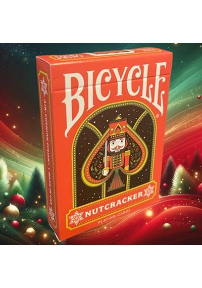 Bicycle Nutcracker Red Premium Oyun Kağıdı Limited Edition Koleksiyonluk İskambil Kartları