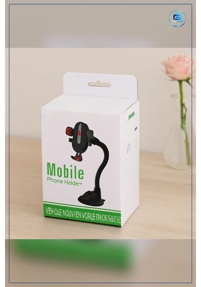 Araç Telefon Tutucu Vantuzlu Ayarlı Esnek Kollu Cam Gösterge Pa