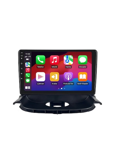 Peugeot 206 Android Multimedya 1999-2011 Carplay Android Auto Navigasyon 10gb Ram 256gb Pro 9"