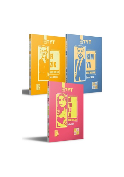 2026 Benim Hocam Tyt Fizik Kimya Biyoloji Ders Notları Seti Benim