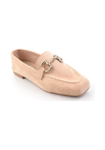 Nude Kadın Loafer Ayakkabı K01360060072 Ten Rengi