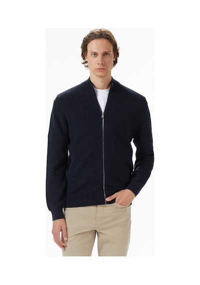 Nautica Erkek Lacivert Classic Fit Hırka Düz S57306t Lacivert