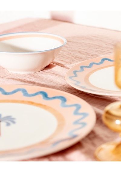 Madame Coco Birth 2 Kişilik 6 Parça Yemek Seti - Renkli 8684427281024 Çok Renkli