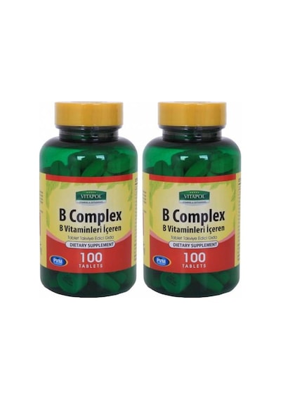 Vitapol Vitamin B Complex 2X100 Tablet