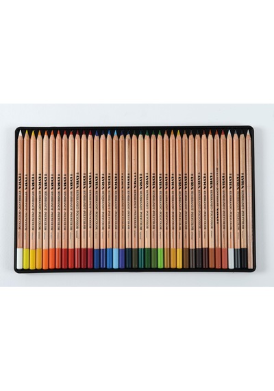 Lyra Rembrandt Polycolor Kuruboya, 36'lı Metal Kutu 124-Pembe