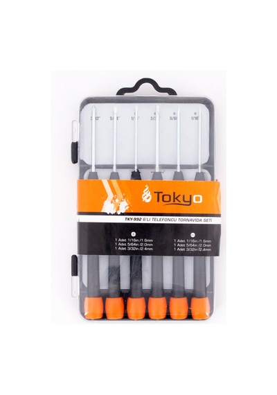 Telefoncu Tornavida Seti Düz ve Yıldız 16 MM 2 MM 24 MM