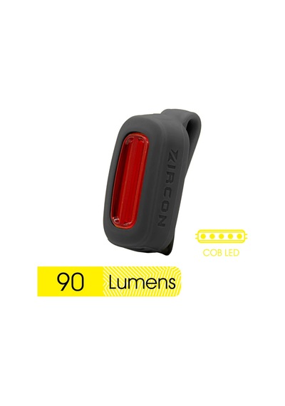Moon Zircon R C1 90 Lümen Arka Aydınlatma Usb Şarjlı Siyah
