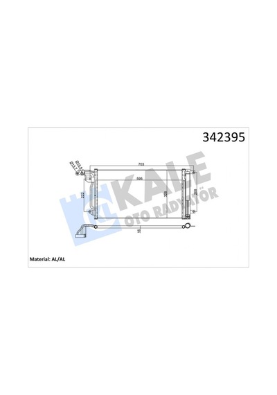 Klima - 527 - Kondenseri Vw Polo-audı A1-a1 Sportback-seat Ibıza V-toledo - Dpmıx-hb - Iv Al-al