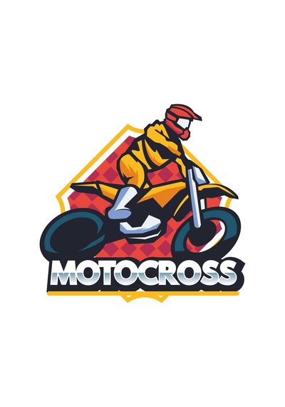 Motocross Motorcu Motosiklet Cross Motor Sticker 01852