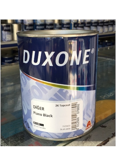 Duxone 1.Grup Piano Black 2K Akrilik Oto Boyası 1L