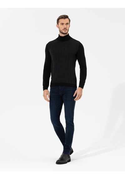 Pierre Cardin Erkek Siyah Triko Kazak 50259787-vr046 Siyah
