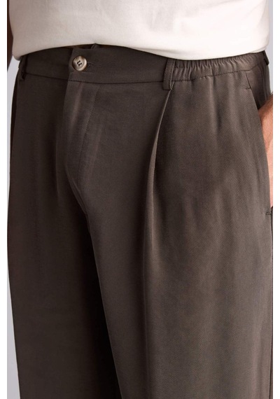 Defacto Wıde Leg Koyu Hakı Pantolon H7051ax26smkh522 Haki-kh522