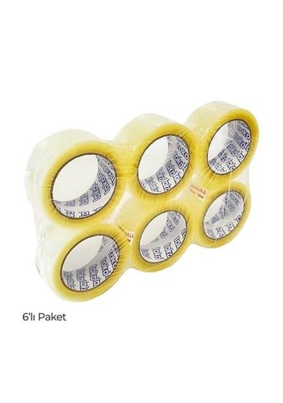Toko Hotmelt Koli Bandı 45 Mm X 100 Metre Şeffaf 6 Adet