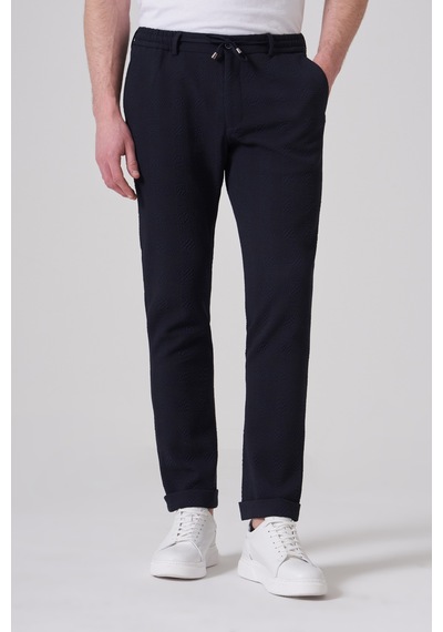 Morven Erkek Lacivert Trend Ekose Lastikli İpli Slim Fit Pantolon 26ms003022200 Lacivert Morven Erkek Lacivert Trend Ekose Lastikli İpli Slim Fit Pantolon 26ms003022200 Lacivert