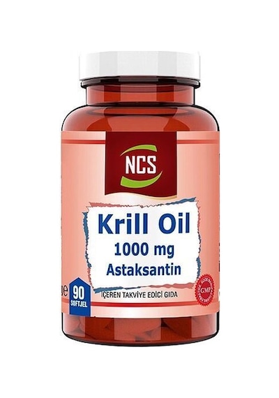 Ncs Krill Oil 1000 Mg Astaksantin 2 Mg 90 Softgel