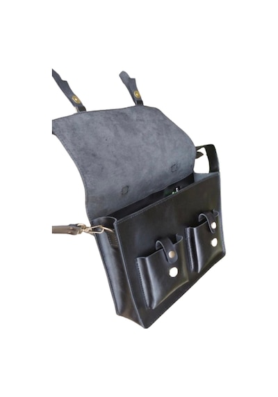 Nyc Giyim Tekstil Hakiki Dana Derisi El Dikişli Deri Evrak Çantası, Omuz Askılı, Çok Gözlü, 35x26x9 Cm, Laptop Ve Tablet İçin İdeal,siyah,kahve,taba Carzy Renk Seçenekleriyle,