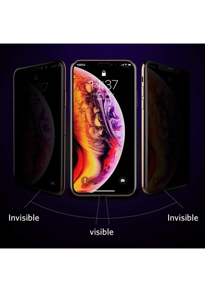 Apple Uyumlu   iPhone 11 Privacy Gizlilik Filtreli Hayalet Cam