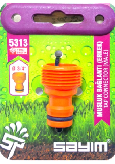 Otomatik Musluk Bağlantısı Erkek 3/4" 2 Adet