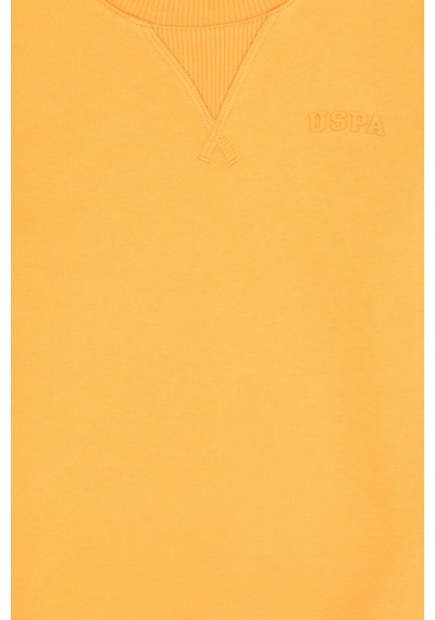 U.S. Polo Assn. Erkek Çocuk Mango Bisiklet Yaka Basic Sweatshirt 50313829-VR244