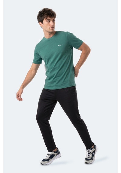 Slazenger Notron I Erkek Yeşil Tişört