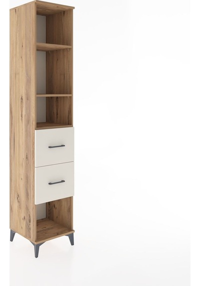 Hyperion Dolap 3 Raflı 2 Çekmeceli 44x44x221 Çam-aytaşı Çam