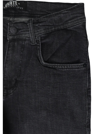 Denim Cartel Dmctekstil Erkek 811 Füme Normal Bel Dar Kesim Boru Paça Jean Pantolon