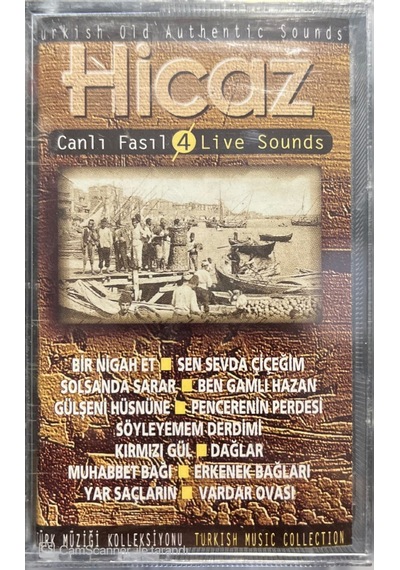 Plak Değildir Kaset Tir Hicaz Canlı Fasıl 4 Açılmamış Jelatinin