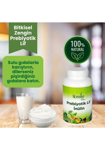 Fibrelle İnülin Prebiyotik Lif Plastik Ambalaj 250 G