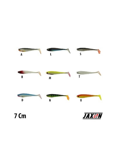 Silikon Balık Jaxon Gummy Intensa Tg-ına070 7cm 5 Li Pk Renk:u