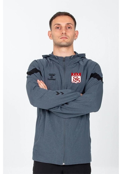 Hummel Flex Sivasspor Kamp Eşofman Üstü Antrasit Gri