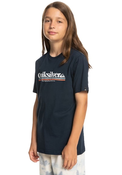 Quiksilver Between The Lınes Ss Yth Tişört Lacivert