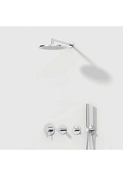 Vitra Origin Ankastre Duş Seti 8 Parça Krom