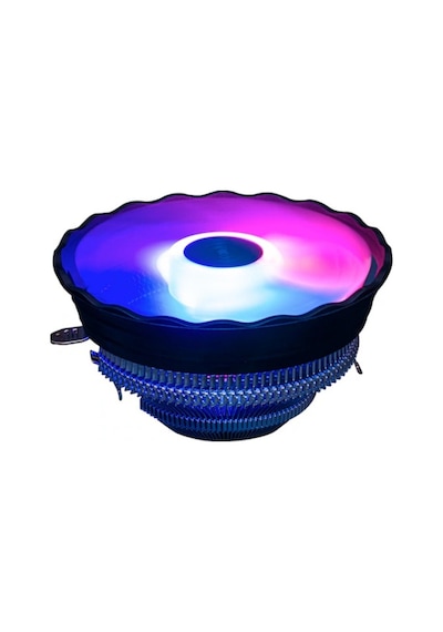 Aufa Fan 3pin Amd/775/1150/1151/1155/1156 İşlemci Soğutucu Işıklı