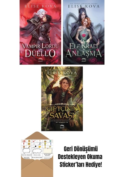 Vampir Lordu İle Düello + Elf Kralı İle Anlaşma + Çiftçinin Savaşı Altın Muhafızlar Serisi 3 Ciltli