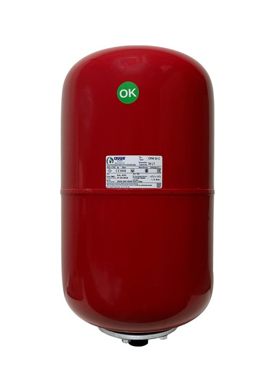 Cruwa Crw24s 24 L 0-10 Bar Silindirik Hidrofor Ve Genleşme Tankı