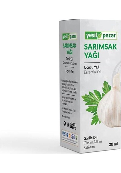 Yeşil Pazar Sarımsak Yağı 20 ML