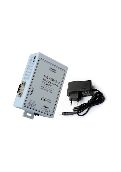 Mgy Wiz232 Ethernet Rs232 Dönüştürücü - Tcp Udp İp Db9 Tcp232