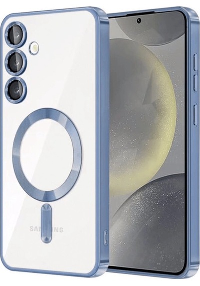 Samsung Uyumlu Galaxy S23 Plus Kılıf Kross Magneticsafe Kapak Sierra Mavi