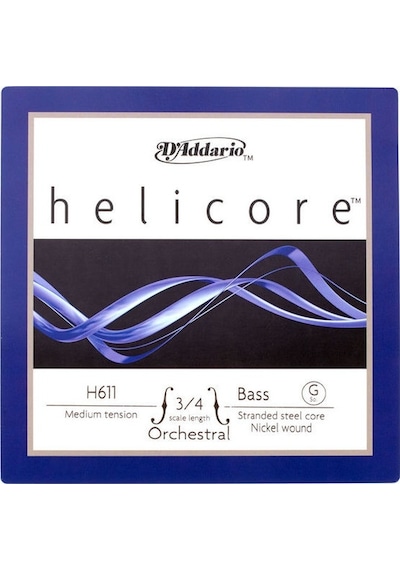 D'Addario H611 3/4M Helicore G Kontrabas Teli (Sol)