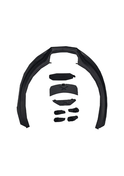 Nexx X.vılıtur Boyun Plastik + Intercom Kapak Set Tek Renk