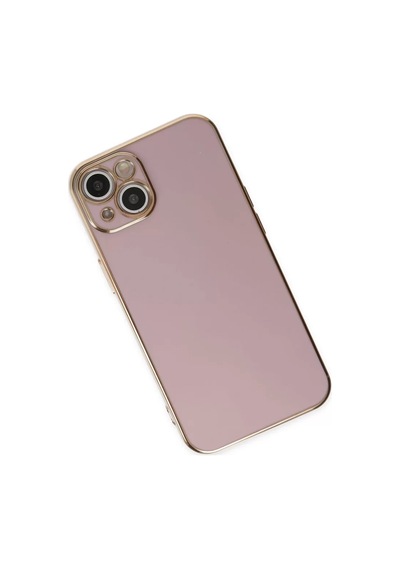 Newface Apple İphone 14 Kılıf Volet Silikon - Mor