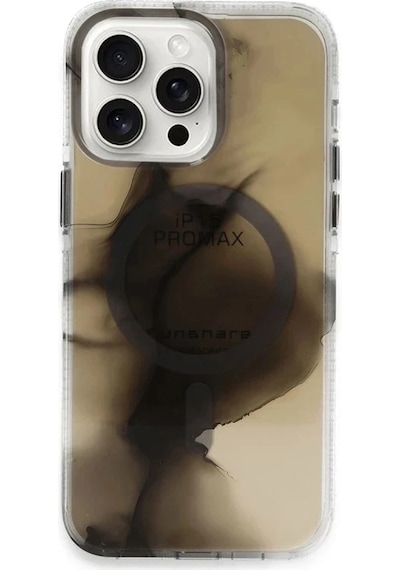 Durukar Apple, Uyumlu iPhone 15 Pro Max Phantom Magsafe Kapak - Siyah