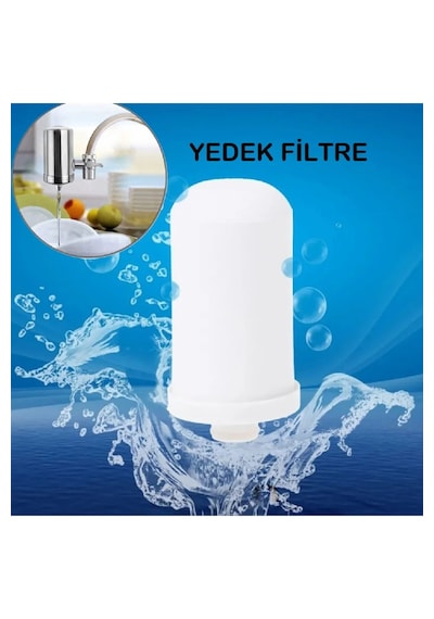 Musluk Suyu Filtresi Mutfak Banyo İçin Mikrofiltrasyon 7 Aşamalı Yedek Kartuş Yedek Filtre
