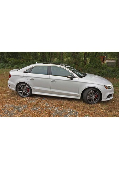 Audi A3 Sedan Yan Ek Marşpiyel 2012-2019 Arası Plastik Boyasız