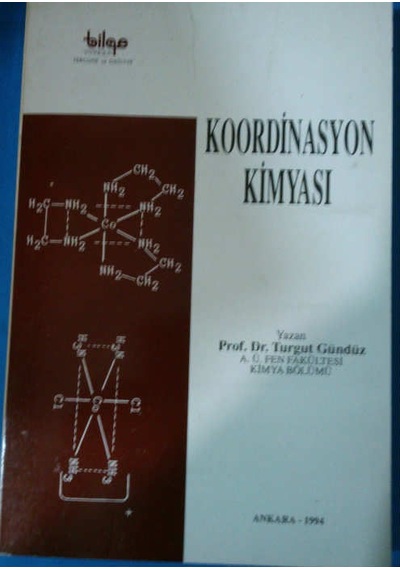 Koordinasyon Kimyası 1994 Yılı Basım