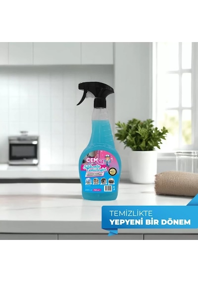 Cem Car Care Cem Sil Silikonlu Cam Ve Yüzey Temizleyici 750 Ml